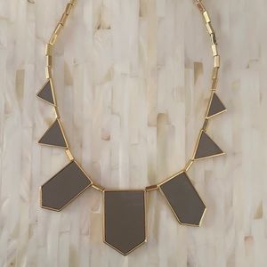 Taupe House of Harlow station necklace. Worn once!